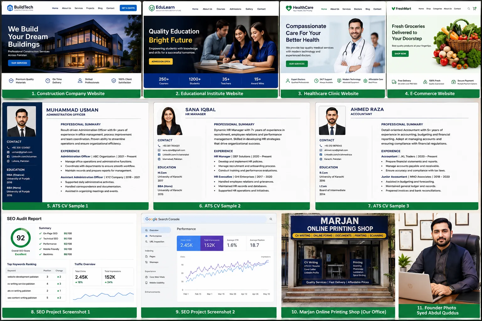 Recent Client Projects and Success Stories