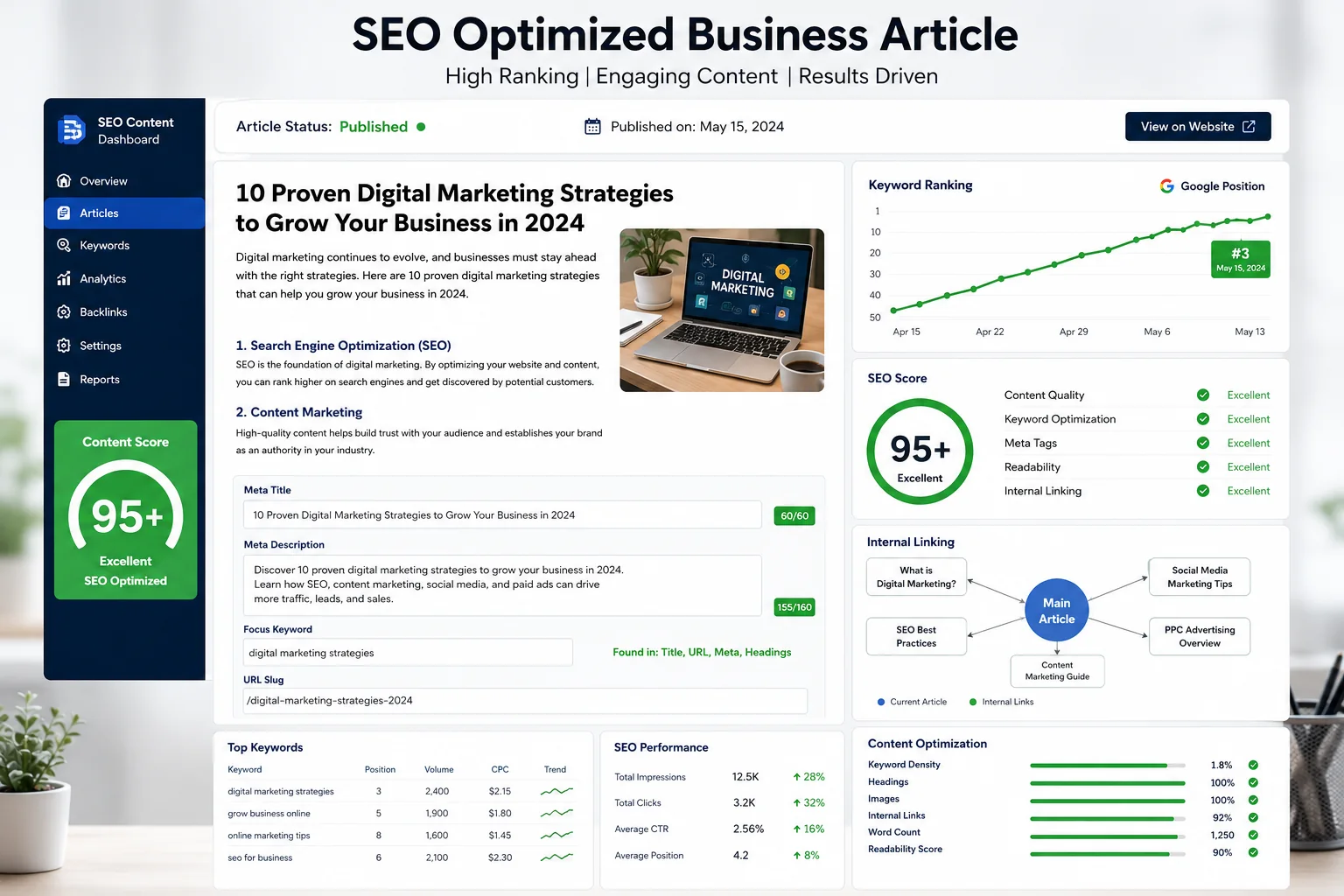 SEO Optimized Business Article