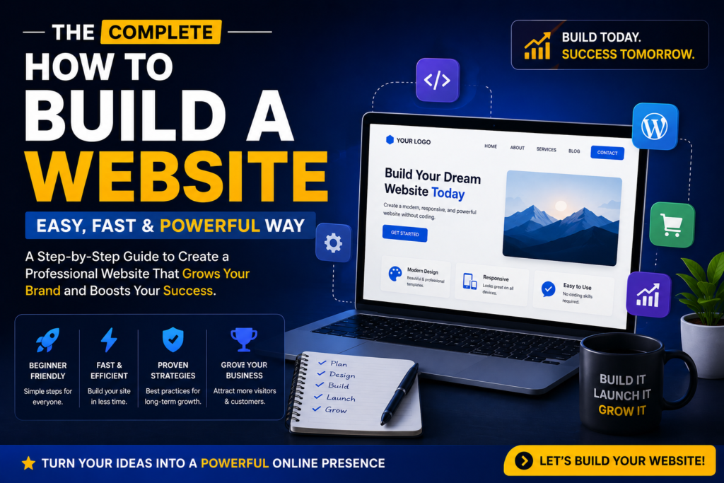Step-by-Step Guide to Building a Website