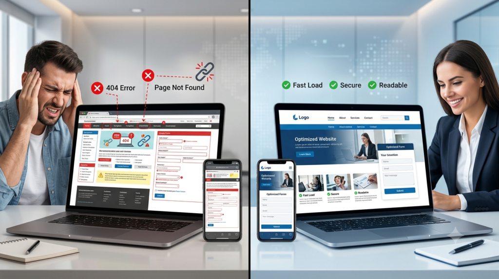 Common Mistakes to avoid in Website Development