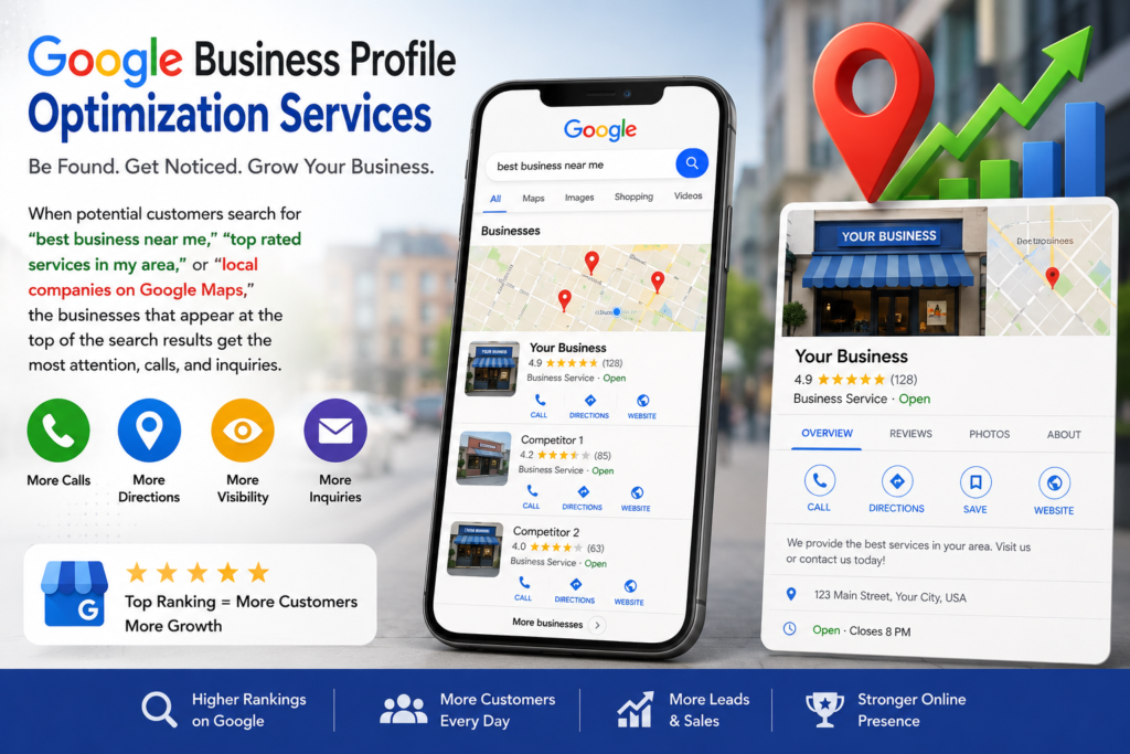 Google Business Profile Optimization Services in 2026