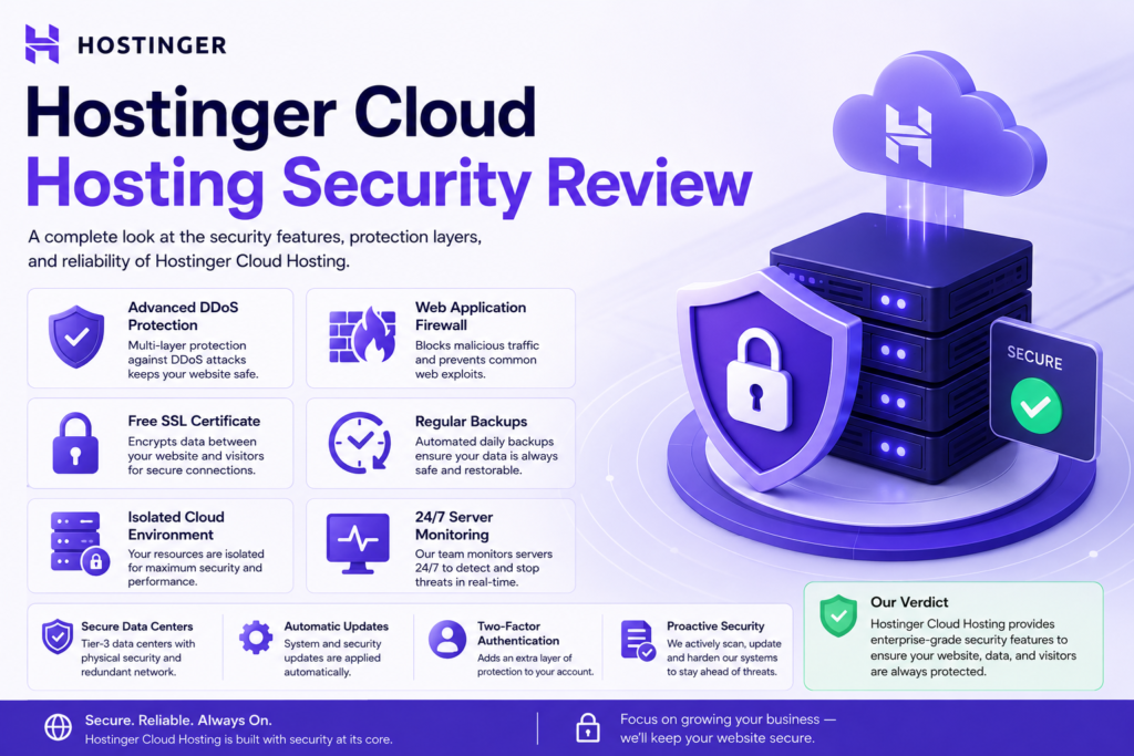 Hostinger Cloud Hosting Security Review 