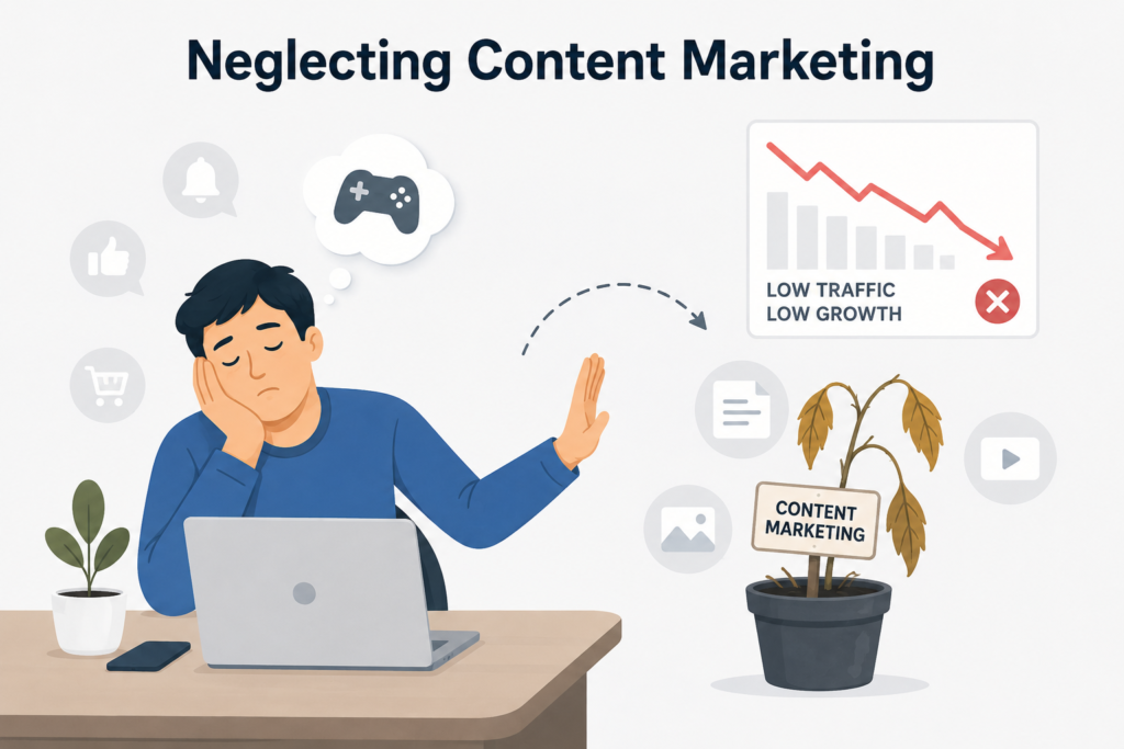 Neglecting Content Marketing