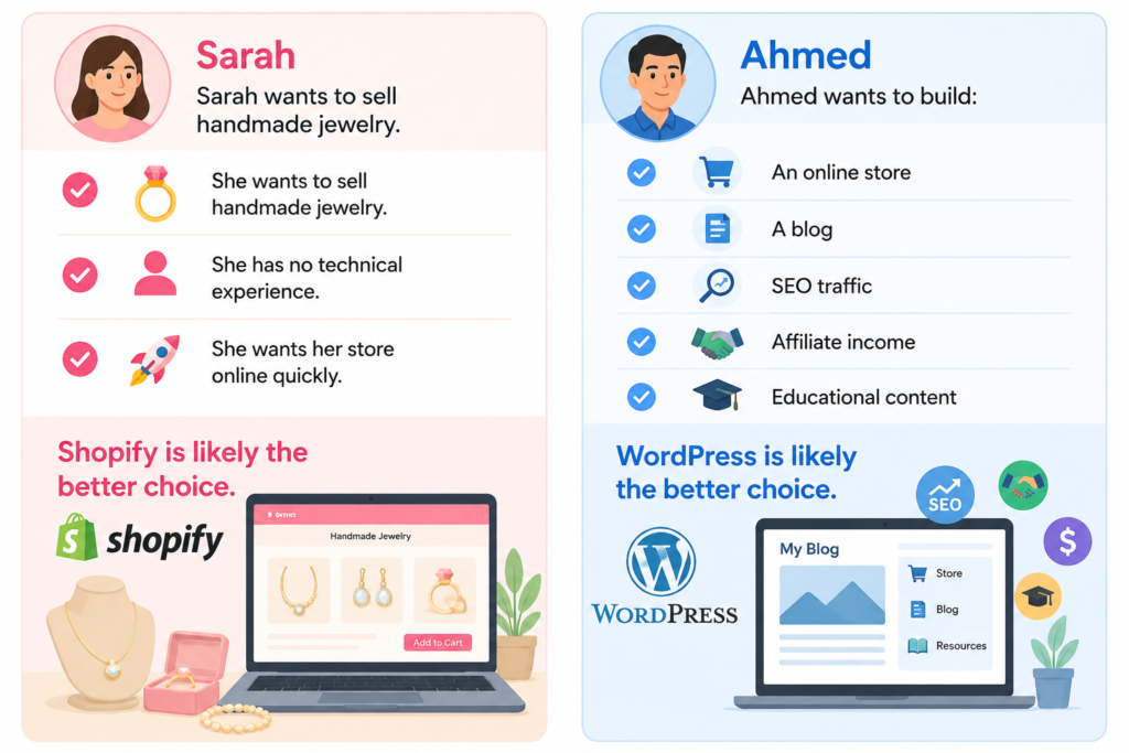 WordPress vs Shopify for First Online Store 6