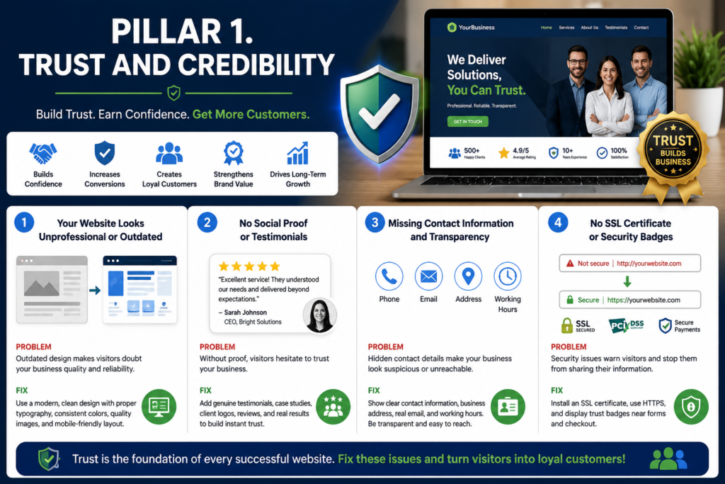 Pillar 1. Trust and Credibility