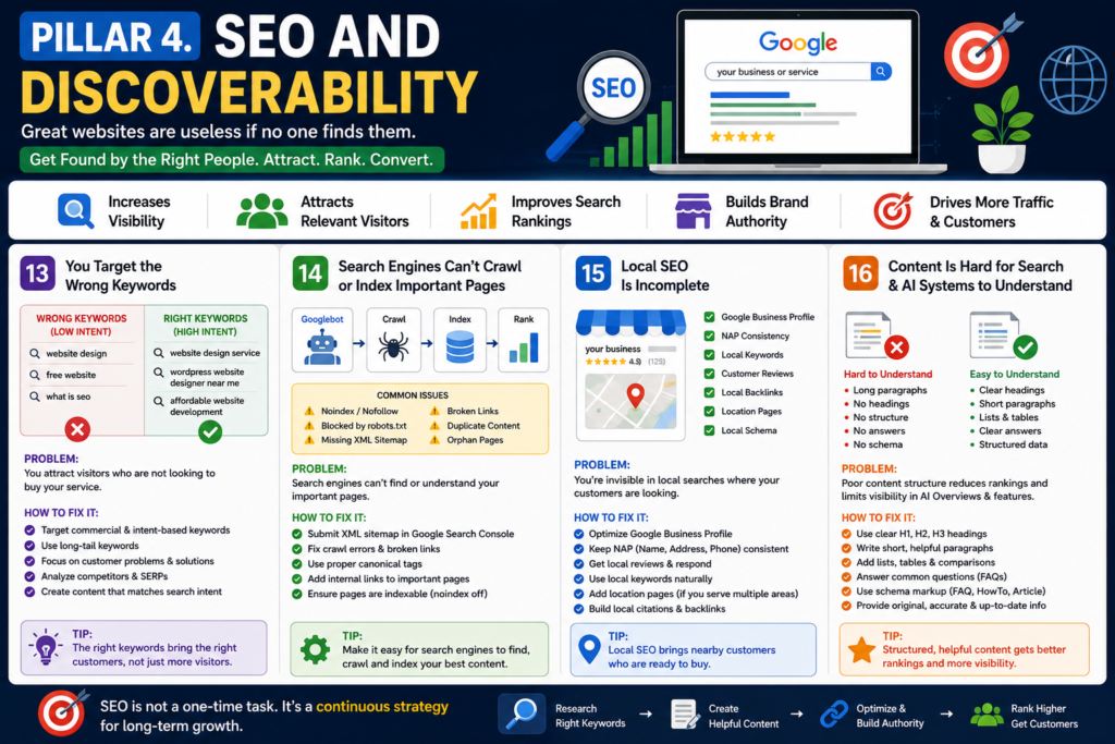 Pillar 4. SEO and Discoverability