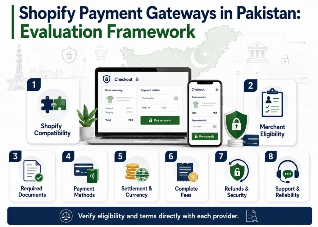 Shopify payment gateway evaluation for businesses operating from Pakistan