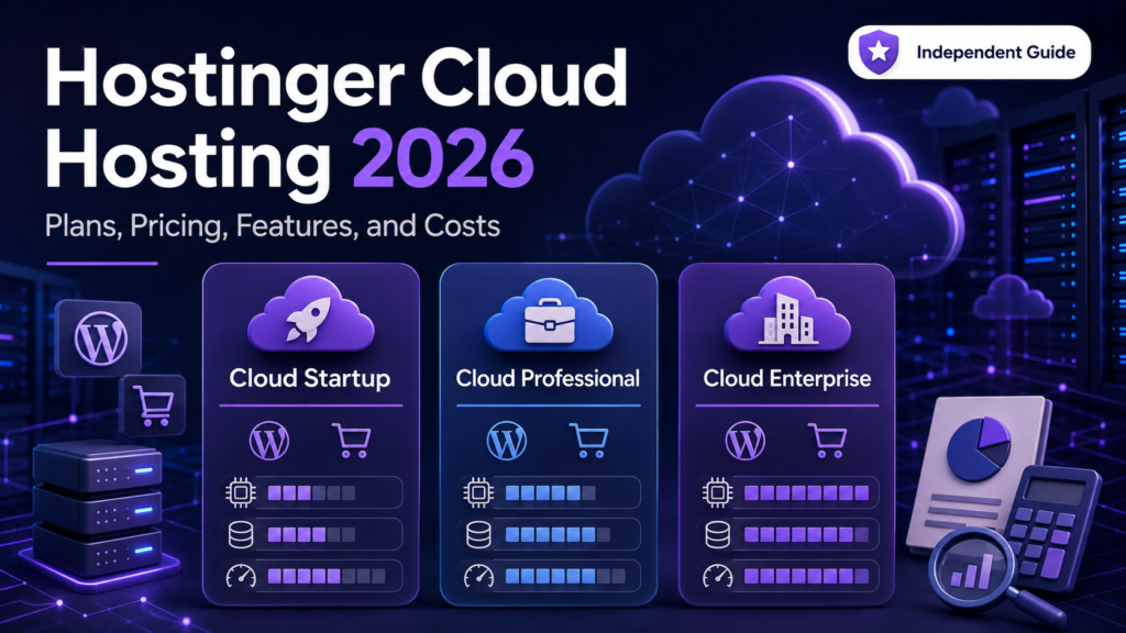 Hostinger Cloud Hosting plans, pricing, features, and renewal costs explained.